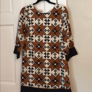 Jade geometric dress